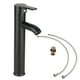 thumbnail image 2 of Grifo de agua fría y caliente Jadeshay Acero inoxidable Lavabo negro, 2 of 8
