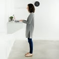 thumbnail image 2 of VIVO White Floating Wall Mounted Storage Shelf | Wall Hanging Desk Drawer, 2 of 8