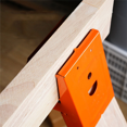 thumbnail image 4 of 8X Woodworking Table Mobile Bracket Fixing Clip Saw Horse Clips Carpentry Furniture Reinforcement Clamp,8 x Support connection clip,Orange, 4 of 7