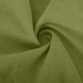 thumbnail image 3 of QUYUON Casual Summer Linen Dresses for Women V-Neck Short Sleeve Midi Dress Solid Color Loose Flowy A-Line Tunic Dress Mid-Length Dress Wedding Guest Evening Party Dress Style D-7145 Yellow XXXL, 3 of 6
