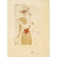 thumbnail image 2 of Toulouse-Lautrec, Henri de 15x18 Gold Ornate Wood Framed with Double Matting Museum Art Print Titled - Mademoiselle Marcelle Lender, Standing, 2 of 4