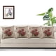 thumbnail image 3 of 2X Vintage Floral / Flor de de Almohada Decorativa de Cojín Sofá Casero (3 Rosas), 3 of 6