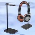 thumbnail image 3 of Soporte Para Auriculares, Soporte Para Auriculares Desmontable Ahorro De Espacio Aleación De Aluminio Ampliamente Compatible Para Auriculares, 3 of 7