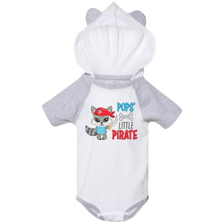 

Inktastic Pops Little Pirate Cute Raccoon with Sword Gift Baby Boy or Baby Girl Bodysuit