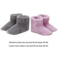 thumbnail image 7 of USB Electric Heated Shoes USB Charging Winter Plush Comfortable Foot Warmer, 7 of 7