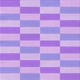 thumbnail image 1 of Ahgly Company Machine Washable Indoor Square Transitional Mauve Purple Area Rugs, 6' Square, 1 of 7