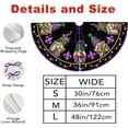 thumbnail image 6 of Mardi Gras Tree Skirt, Carnival Mardi Gras Masquerade 36IN Christmas Tree Skirts for Christmas Decor Xmas Holiday Party Mat Ornaments Decorations, 6 of 6