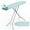 Turquoise, variant on Barara King Foldable Ironing Board with Iron Rest and Adjustable Height-Gray