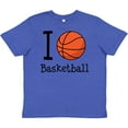 thumbnail image 3 of Inktastic I Heart Basketball Youth T-Shirt, 3 of 5