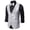 Silver, variant on LoyisViDion Men'S Autumn and Winter Personality Sequins Casual Vest Jacket Black 4(S)