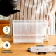 thumbnail image 4 of Jarra De Agua Para Refrigerador De 3, 5 L Con Grifo, De Vidrio, Gran Capacidad, Perfecta Para T De Frutas De Verano Y Agua Helada Para Uso En El Hogar Y La Oficina, 1 Unidad, Transparente, UKHBMC, 4 of 8