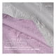 thumbnail image 2 of Edredón Ligero Real Textil + 2 Fundas de Almohada, Juego de Colcha Matrimonial, Color Violeta/Gris, 2 of 7