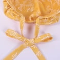 thumbnail image 4 of Économies d'Été! HVOBTTY Robe Décontractée à Manches Courtes pour Filles, Col Rond Imprimé, Jaune 115, 4 of 5