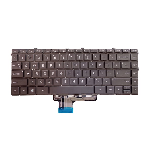 pitrice Mechanical Laptop Keyboards Backlit Dustproof Fluent Typing Good Touch Well Fit Keypad Replacement for HP Spectre 13-AW
