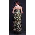 thumbnail image 3 of Bimba Robe Longue Chic à Imprimé Floral pour Femme, Style Bohème, Maxi d'Été, Tenue de Plage - Moyen, 3 of 6