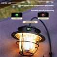 thumbnail image 4 of Lámpara LED de Camping Retro, Colgante, Portátil, con Atenuación Continua, Impermeable, Recargable, para Exteriores., 4 of 8