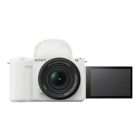 Sony - Alpha ZVE10 II: APS-C Content Creators’ Camera Kit - White