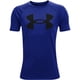thumbnail image 1 of Camiseta Under Armour Tech Big Logo para niños, azul/negra, talla XS, 1 of 2