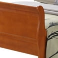 thumbnail image 5 of Glory Furniture Louis Phillipe Queen Sleigh Bed in Oak, 5 of 7