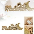 thumbnail image 2 of Holiday Golden Letter Ornaments Inglés Decoración Holiday Decoración puede encender colgante Props, 2 of 6