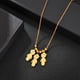 thumbnail image 1 of Colgante de acero inoxidable para niños y niñas, collar personalizado para mujeres y niños, collares con cuentas de fecha y nombre grabado, regalo de joyería familiar Dengxun unisex, 1 of 2