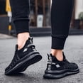 thumbnail image 5 of Frhoxug Men's Striped Running Shoes, Couple Mesh Breathable Sneakers For Outdoor Sports Tennis, 5 of 7