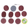 thumbnail image 3 of AMONIDA Power Tool Accessories Hand Tool Sets 2in Sandpapers Set Polishing Discs With Extension Rod Electric Sander Accessories, 3 of 8