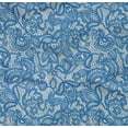 thumbnail image 5 of oneOone Cotton Poplin Twill Medium Blue Fabric Lace Floral Diy Clothing Quilting Fabric Print Fabric By Yard 56 Inch Wide, 5 of 6