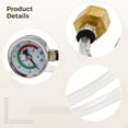 thumbnail image 4 of Precision Pressure Regulator Valve, Relief Valve for Whipped Cream Dispensers - Compatible with 0.95L/580g Nitrous Oxide Tanks, Includes Hose and Thread Adapter, Safe and Accurate Gas Release Control, 4 of 6