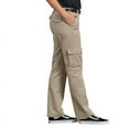 thumbnail image 3 of Dickies Women's FLEX Relaxed Fit Cargo Pants with Stretch Twill Fabric, Multiple Utility Pockets, and Durable Workwear Comfort Design, 3 of 4