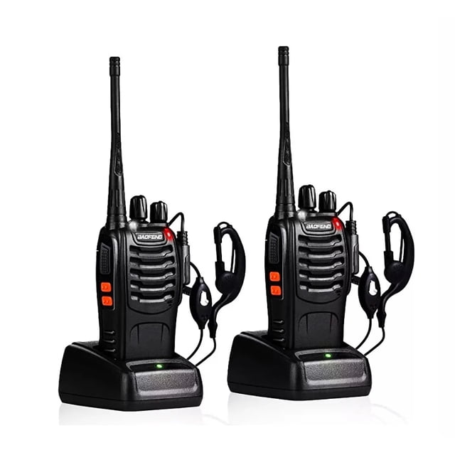 2 Radios Walkie Talkie Uhf Manos Libres 2 Vias