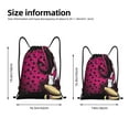 thumbnail image 2 of Zufioo Sac de Sport Monstre à Imprimé Épais, Sac de Gym à Ficelles Lavable en Machine, Sac à Dos à Ficelles Robuste pour Hommes et Femmes-Moyen, 2 of 6