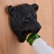 thumbnail image 1 of Abridor de botellas, barra y accesorio de cocina montado en la pared con cabeza de oso de hierro fundido oso de fresa Electrónica, 1 of 5