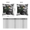 thumbnail image 2 of Attack On Titan Square Pillow Case Pillow Holder Soft Decorative Pillow Sham Cushion Cases Pillowcase 22"X22", 2 of 7