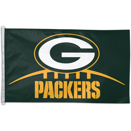 Generic Brand NFL Green Bay Packers Team Flag, 3' x 5', Style