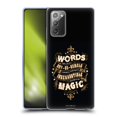 thumbnail image 1 of Head Case Designs Officially Licensed Harry Potter Deathly Hallows XIV Words Magic Dumbledore Quote Soft Gel Case Compatible with Samsung Galaxy Note20 / 5G, 1 of 7