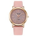 thumbnail image 1 of Reloj de cuarzo para mujer, relojes para mujer YOLAKO Reloj de pulsera analógico de cuero de cuarzo casual para mujer, 1 of 2