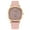 Pink, variant on Women's Watch Round Dial Quartz Watch with Leather Strap Elegant Minimalist Watches for Women
