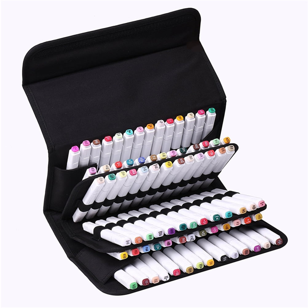 TAILTOSS Rectangular Marker Storage Bag for Artists, Organizer Pouch, 1 Set