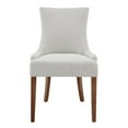 thumbnail image 2 of New Pacific Direct Charlotte 19.5" Fabric Dining Side Chair in Beige (Set of 2), 2 of 8