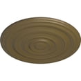 thumbnail image 3 of 29 1/8"OD x 1 1/2"P Carton Smooth Ceiling Medallion (Fits Canopies up to 9 1/8"), Hand-Painted Mississippi Mud, 3 of 6