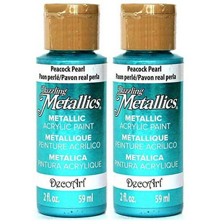 UPC: 0766218065148 | DecoArt Americana Acrylic Paint 2 oz. Peacock Pearl