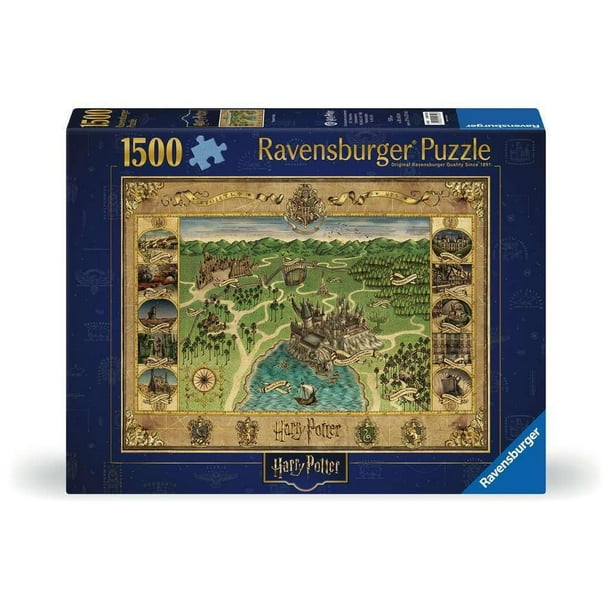 Rompecabezas Ravensburger, Harry Potter, Hogwarts, 1500 unidades