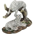 thumbnail image 2 of Q-Max GSC9954133 9 in. Tiger Couple Wild Animal Figurine, White, 2 of 5