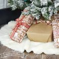 thumbnail image 4 of Falda de árbol de Navidad AWLGAK lujosa piel sintética blanca 36 pulgadas, 4 of 7