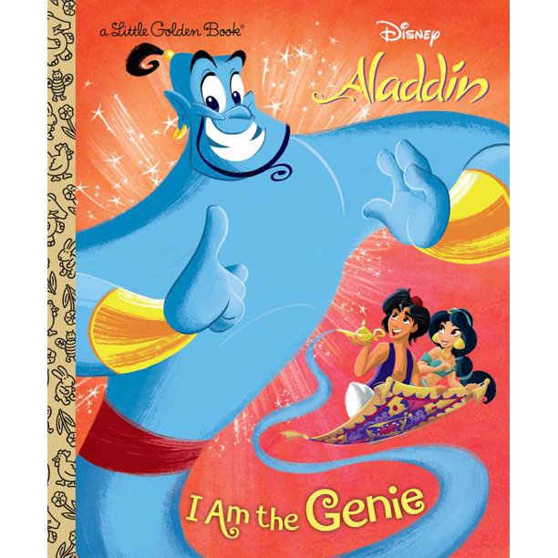 Little Golden Book: I Am the Genie (Disney Aladdin) (Hardcover)