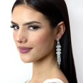 thumbnail image 3 of #17064 - Fanfare Fringe Earrings - 3.5", 3 of 5