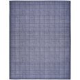 thumbnail image 2 of Nourison Nourison Washables Geometric Navy Blue 5'2" x 7' Area Rug (5x7), 2 of 9