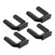 thumbnail image 2 of 4 topes para ruedas de sillas, almohadillas para ranuras de ruedas de muebles, tope de rueda, almohadilla deslizante, tope de goma para ruedas, 2 of 6