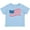 AE-Light Blue, variant on Inktastic Grunge American Flag Boys or Girls Baby T-Shirt